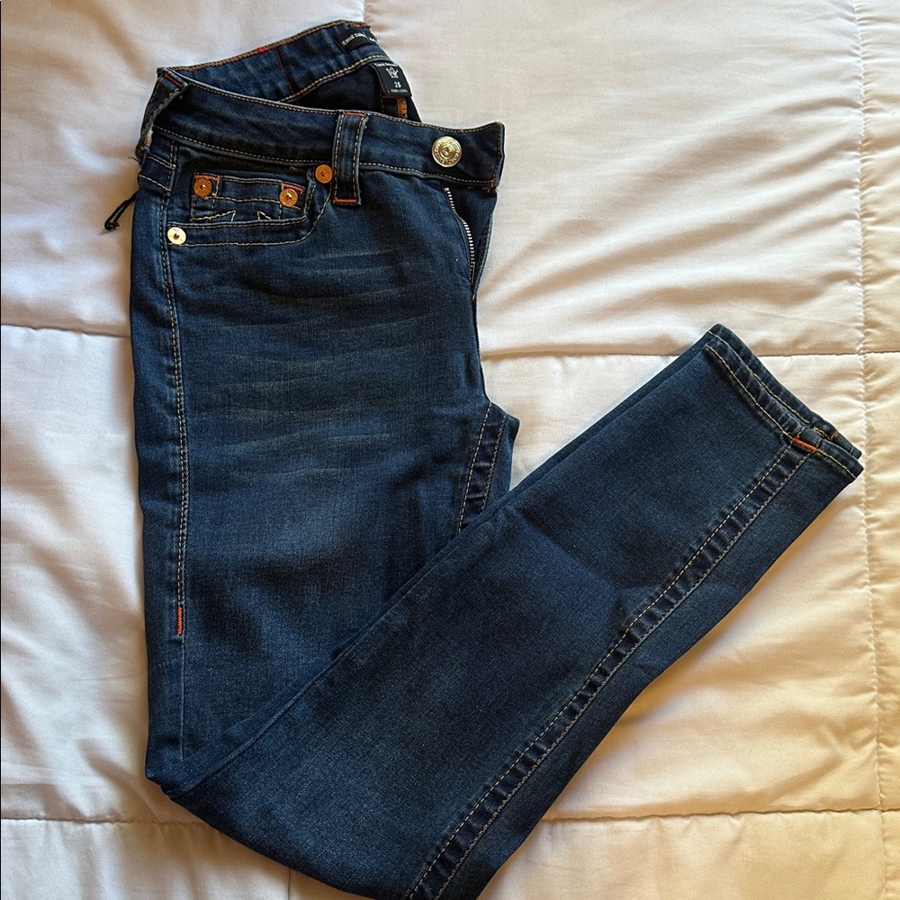 True Religion Indigo Denim Jeans